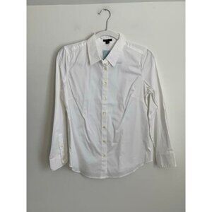 Ann Taylor Petite White Button down NWT‎ 10P